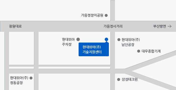 창원 현대위아(주) 기술지원센터
